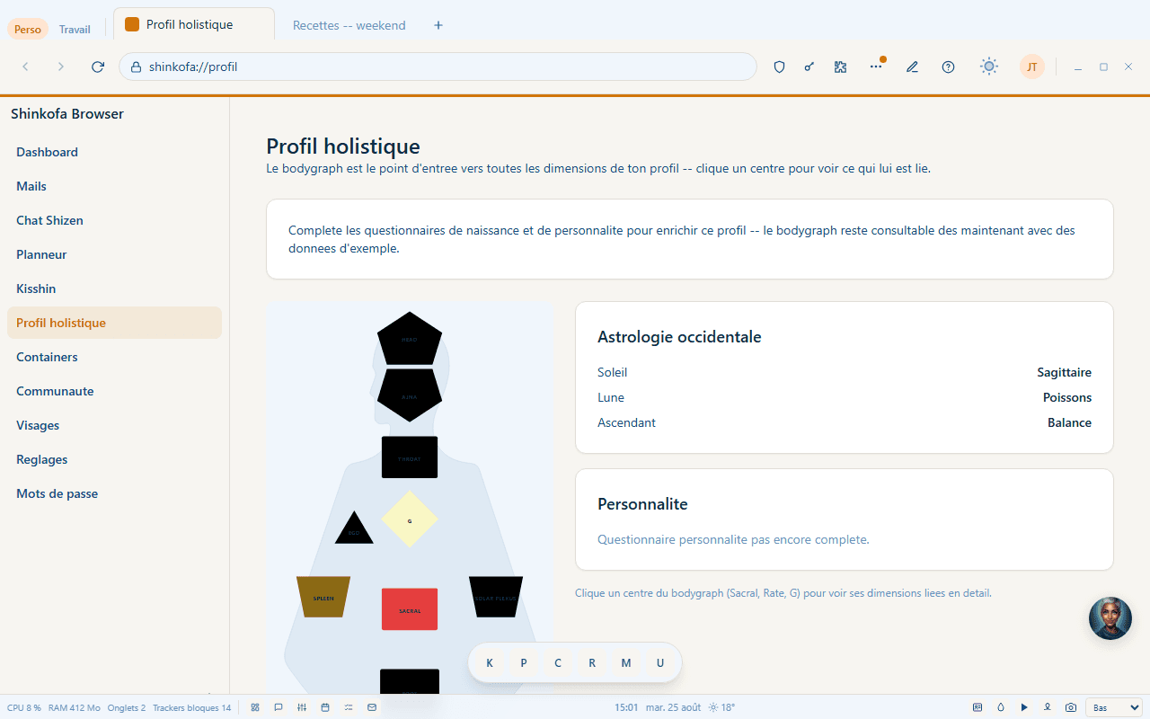 Un profil qui explique le fonctionnement, sans jamais l'enfermer dans une etiquette.